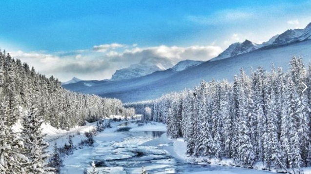 冬季洛磯山脈丨甘露市+優鶴國家公園+班芙國家公園+變色湖 4日遊